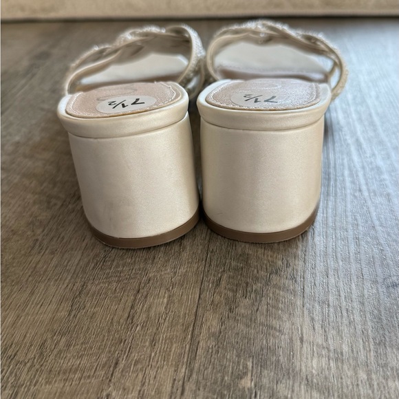 Sugar Women's Cream Heeled Sandals - Picture 4 of 8